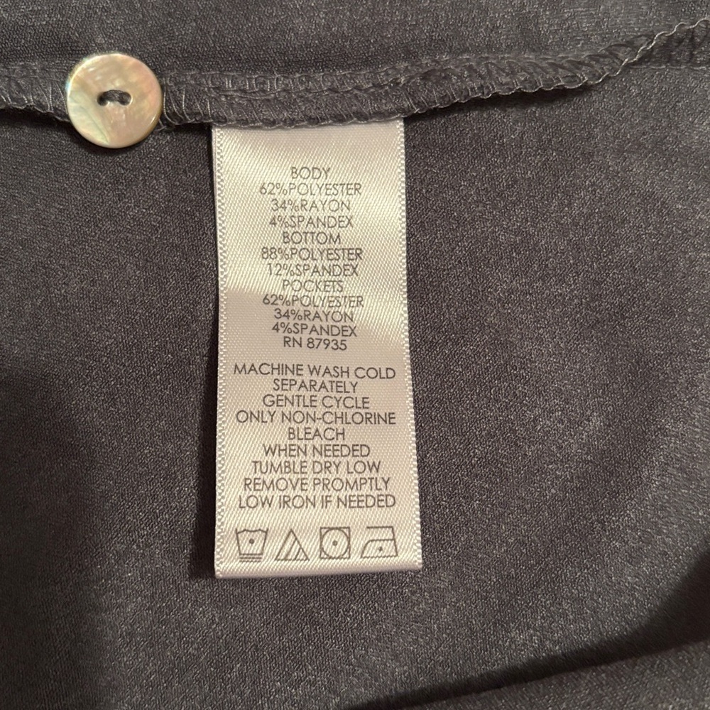 Elegant Charcoal Women's Cardigan - Picture 6 of 6